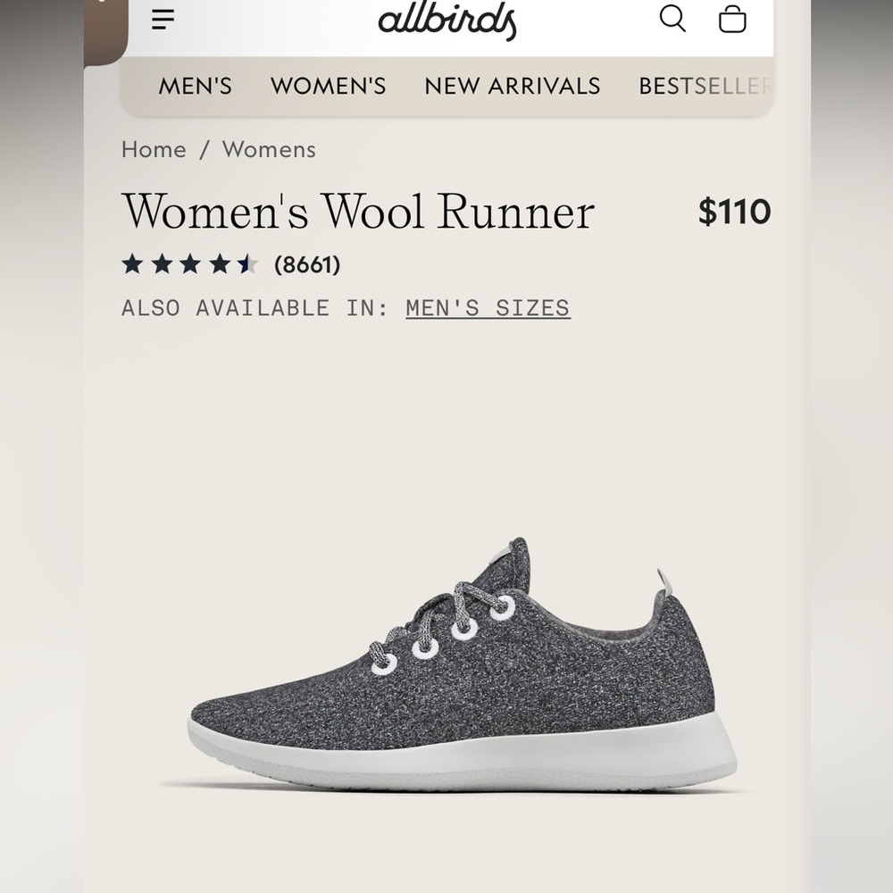 Allbirds NWOT shoes